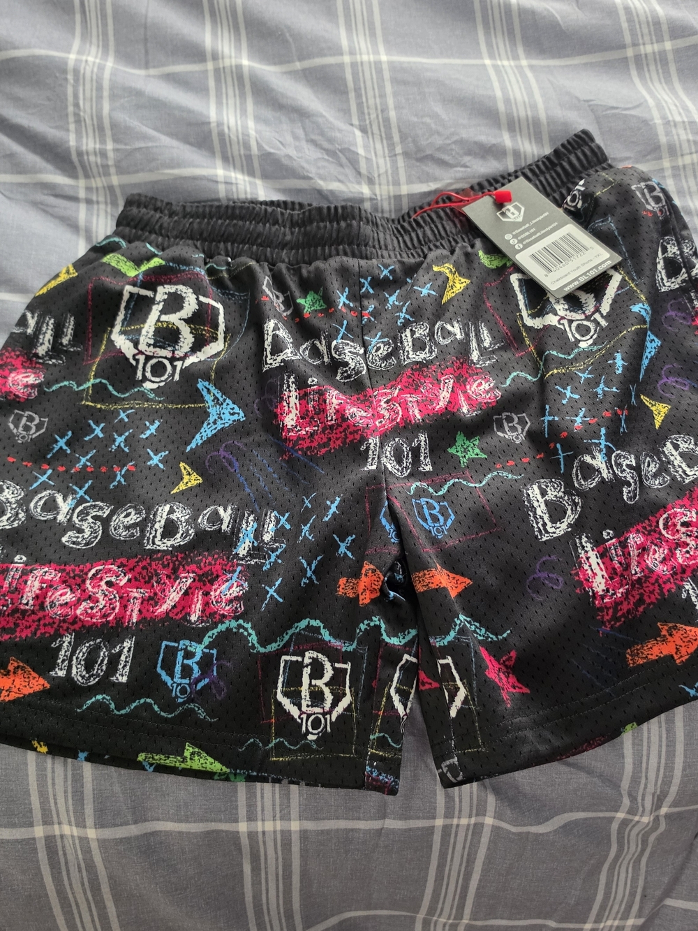 Baseball Lifestyle 101 Shorts YXL. NWT